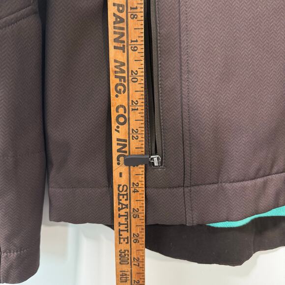 Cinch Women's Conceal Carry Bonded Jacket Brown XL Arm Logo Shell Full Zip - Picture 6 of 9